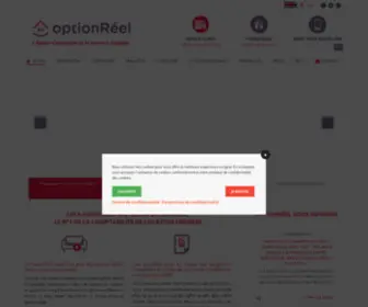 Optionreel.com(Option Réel) Screenshot