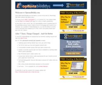 Optionsbuddy.com(Covered Call Screener) Screenshot