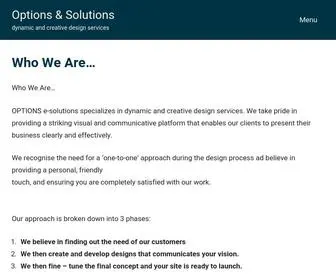 Optionsesolutions.com(Options & Solutions) Screenshot