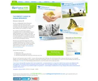 Optionshr.co.uk(Options HR brochure and blogOptions HR brochure and blog) Screenshot