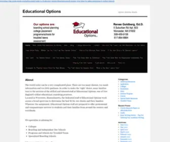 Optionsined.com(Educational Options) Screenshot