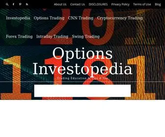 Optionsinvestopedia.com(Options Investopedia) Screenshot