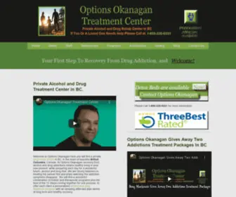 Optionsokanagan.com(Drug Rehab Treatment Center in BC) Screenshot