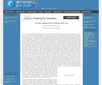 Optionsoutlet.com(Disciplined Stock Options Trading Strategies Using Chart Technical Analysis) Screenshot