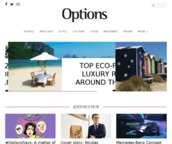 Optionstheedge.com(Options, The Edge) Screenshot