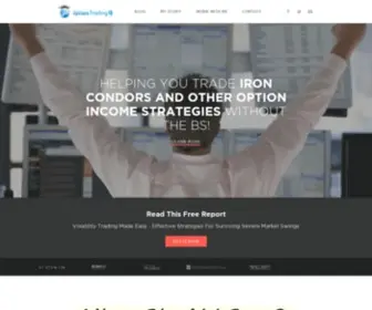 Optionstradingiq.com(Options Trading IQ) Screenshot
