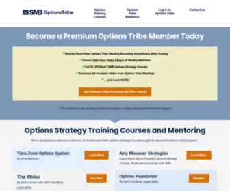 Optionstribe.com(Options Tribe) Screenshot