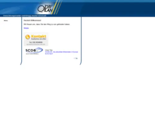 Optiplan.info(Finanzdienstleistungen) Screenshot