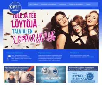 Optiplusoptikko.fi(Etusivu) Screenshot