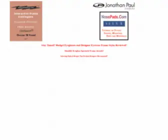 Optisearch.com(Nose Pads) Screenshot