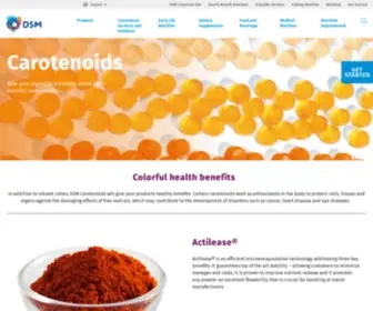 Optisharp.com(Carotenoids) Screenshot