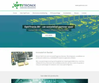 Optitronix.com(Maatwerk Electronica) Screenshot