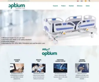 Optium.com.tr(Touching Lives) Screenshot