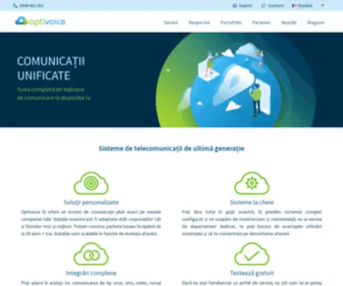 Optivoice.ro(Comunicații unificate) Screenshot