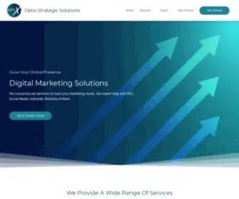 Optixfl.com(Optix Strategic Solutions) Screenshot