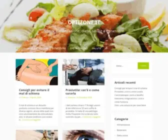 Optizone.it(Sito di alimentazione) Screenshot