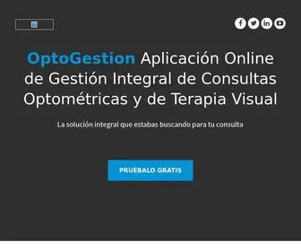 Optogestion.com(Sofware Online Terapia Visual) Screenshot