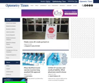 Optometrytimes.com(Optometry times) Screenshot