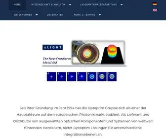 Optoprim.de(Optoprim Germany) Screenshot