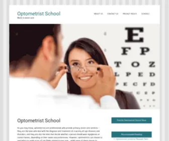 Optoschool.com(Optometrist School) Screenshot