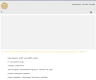 Optosolar.info(Measurement) Screenshot