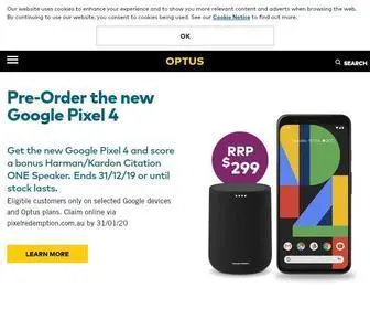 Optus.com.au(Mobile Phones) Screenshot