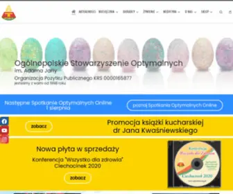 Optymalni.org.pl(Ogólnopolskie Stowarzyszenie Optymalnych im) Screenshot