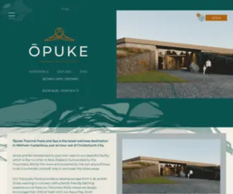 Opuke.nz(Puke Thermal Pools & Day Spa) Screenshot