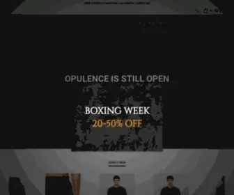 Opulenceclothing.ca(Opulence Clothing) Screenshot