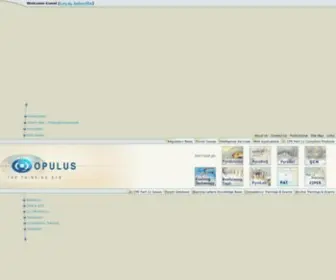 Opulus.com(Portal for the Pharmaceutical Industry) Screenshot