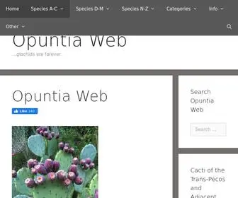 Opuntiads.com(Opuntia Web) Screenshot