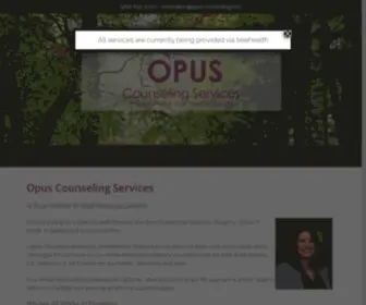 Opus-Counseling.com(Opus Counseling Services) Screenshot