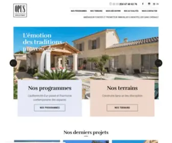 Opus-Developpement.com(Accueil) Screenshot