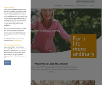 Opus-Healthcare.co.uk(Opus Healthcare) Screenshot