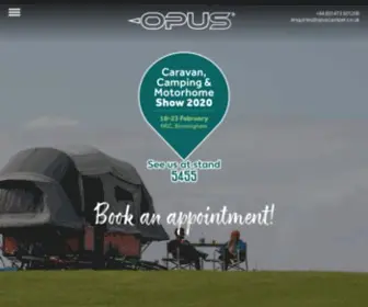 Opuscamper.co.uk(Opus Camper) Screenshot