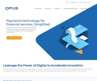 Opusconsulting.com(Opus Consulting Solutions) Screenshot