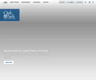 Opusd.org(Oak Park Unified School District) Screenshot