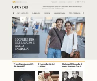 Opusdei.it(Opus Dei) Screenshot