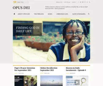 Opusdei.or.ke(Opus Dei) Screenshot