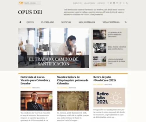 Opusdei.org.co(Opus Dei) Screenshot