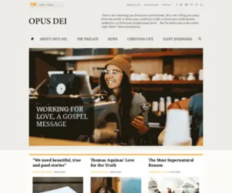 Opusdei.org.ng(Opus Dei) Screenshot