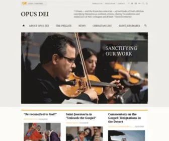 Opusdei.org Screenshot