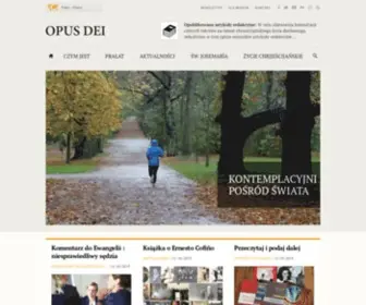 Opusdei.pl(Boga w) Screenshot