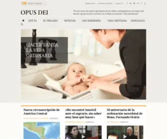 Opusdei.sv(Opus Dei) Screenshot