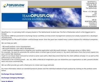 Opusflow.com(OpusFlow) Screenshot
