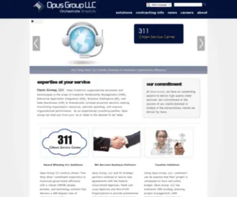 Opusgroupllc.com(Opus Group LLC) Screenshot