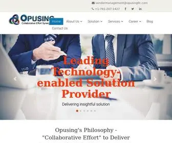 Opusingllc.com(Opusingllc) Screenshot