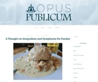 Opuspublicum.com(Opus Publicum) Screenshot