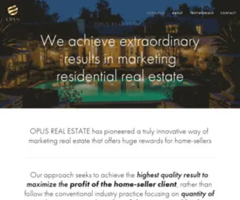 Opusre.com(Elevating Home) Screenshot