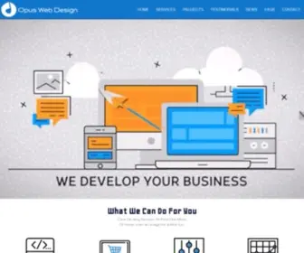 Opuswebdesign.ie(Web Design Cavan) Screenshot